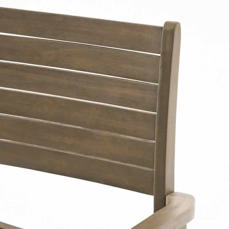Outdoor Dining Chairs with Stackable Design