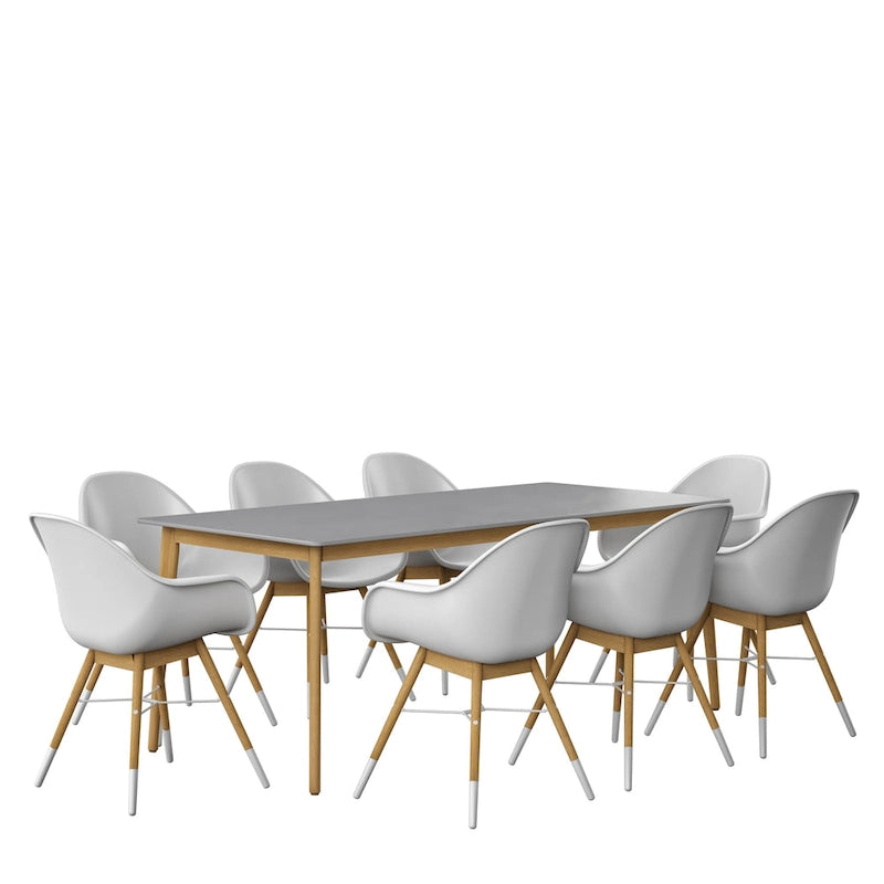 Amazonia Bleue Outdoor Patio Dining Set