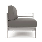 Cape Coral Outdoor 11 Seater Aluminum U-Shaped Sofa Sectional and Table Set by Christopher Knight Home
