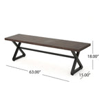Isola Outdoor 6-piece Rectangle Aluminum Wicker Dining Set by Christopher Knight Home