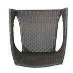 Isola Outdoor 6-piece Rectangle Aluminum Wicker Dining Set by Christopher Knight Home