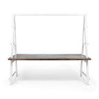 Huckleberry Outdoor Acacia Wood 88.5  Dining Table with Plant Hanger by Christopher Knight Home - 88.50  L x 39.50  W x 80.00  H