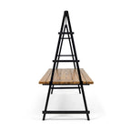 Huckleberry Outdoor Acacia Wood 88.5  Dining Table with Plant Hanger by Christopher Knight Home - 88.50  L x 39.50  W x 80.00  H