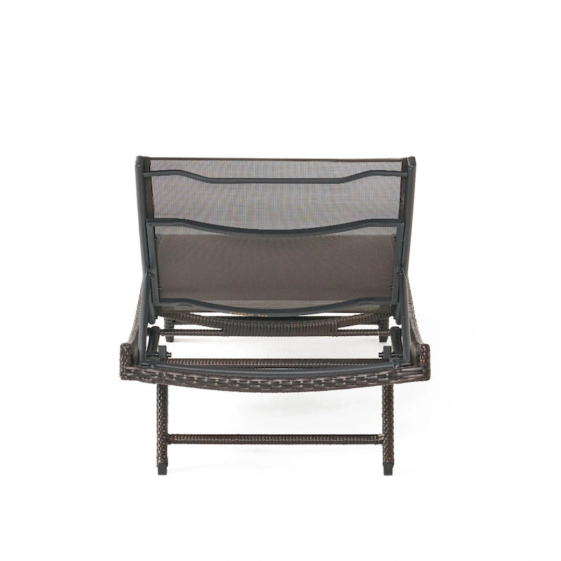 Kauai Outdoor Chaise Lounge by Christopher Knight Home