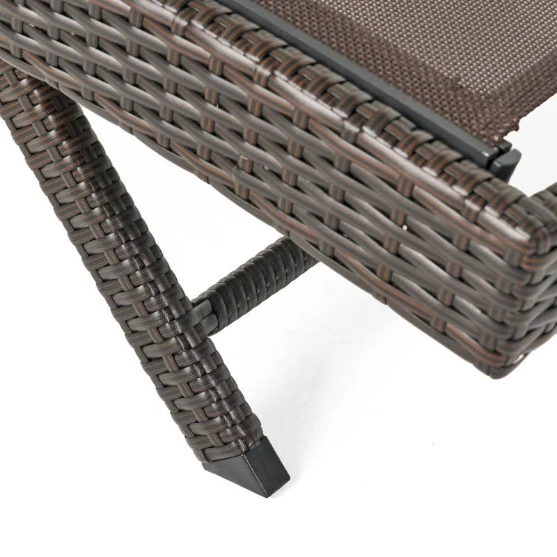 Kauai Outdoor Chaise Lounge by Christopher Knight Home