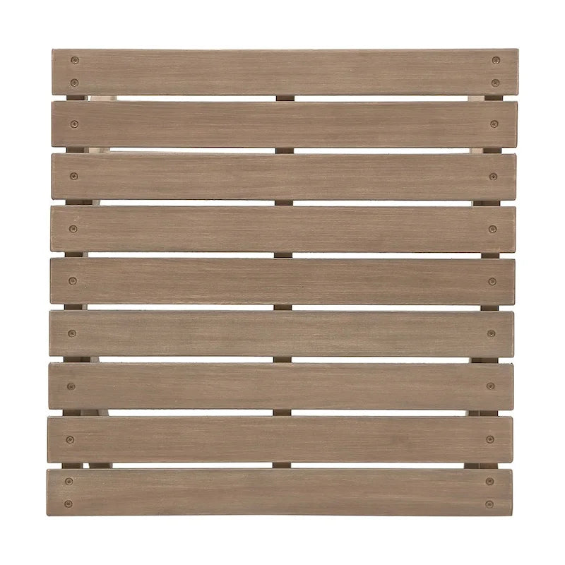 Malibu Outdoor Acacia Wood 2 Seater Chat Set with Side Table by Christopher Knight Home