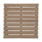 Malibu Outdoor Acacia Wood 2 Seater Chat Set with Side Table by Christopher Knight Home