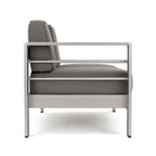 Cape Coral Outdoor 11 Seater Aluminum U-Shaped Sofa Sectional and Ottoman Set by Christopher Knight Home