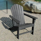 Recycled Plastic Modern Adirondack Chair,Outdoor Patio Chair