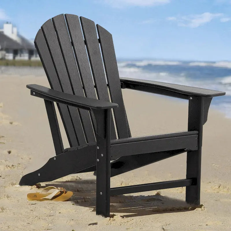 Recycled Plastic Modern Adirondack Chair,Outdoor Patio Chair