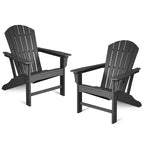 Recycled Plastic Modern Adirondack Chair,Outdoor Patio Chair
