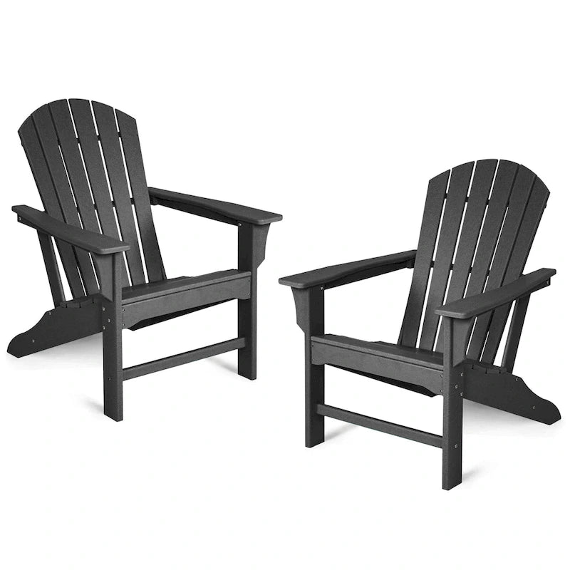 Recycled Plastic Modern Adirondack Chair,Outdoor Patio Chair