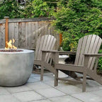 Recycled Plastic Modern Adirondack Chair,Outdoor Patio Chair