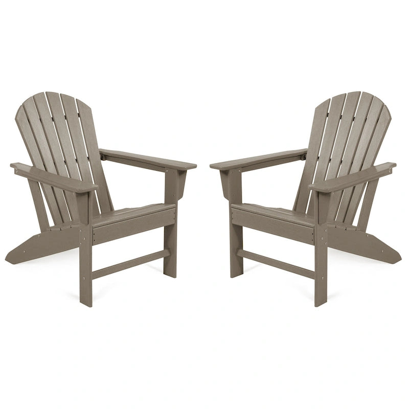 Recycled Plastic Modern Adirondack Chair,Outdoor Patio Chair
