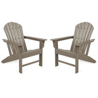 Recycled Plastic Modern Adirondack Chair,Outdoor Patio Chair