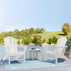 Recycled Plastic Modern Adirondack Chair,Outdoor Patio Chair