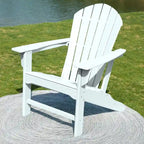 Recycled Plastic Modern Adirondack Chair,Outdoor Patio Chair