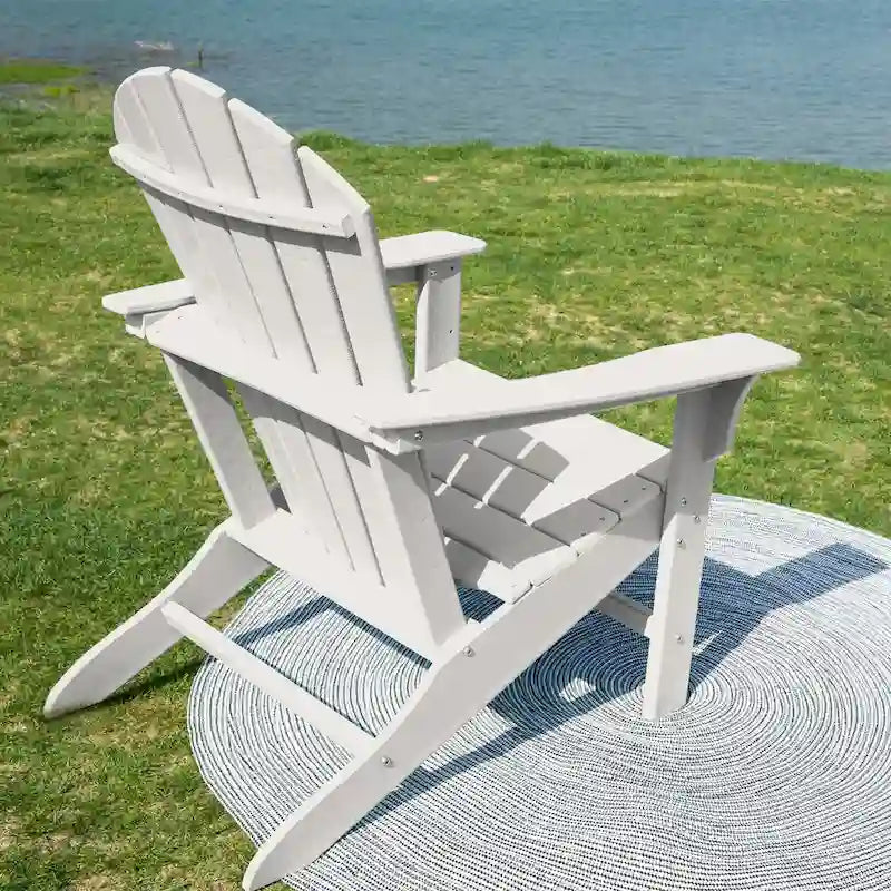 Recycled Plastic Modern Adirondack Chair,Outdoor Patio Chair
