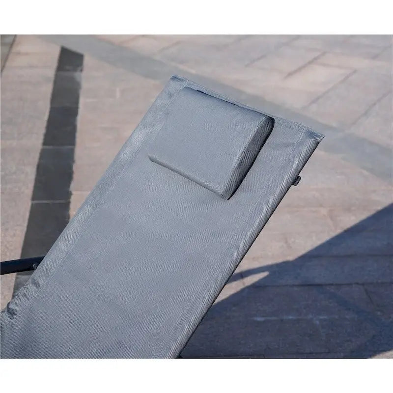 Outdoor Iron Rocking U-shaped Lounge Chair
