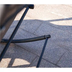 Outdoor Iron Rocking U-shaped Lounge Chair