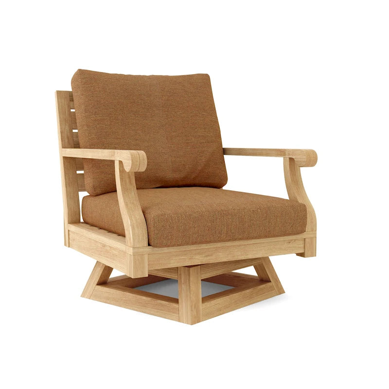 Riviera Swivel Armchair with Cushion
