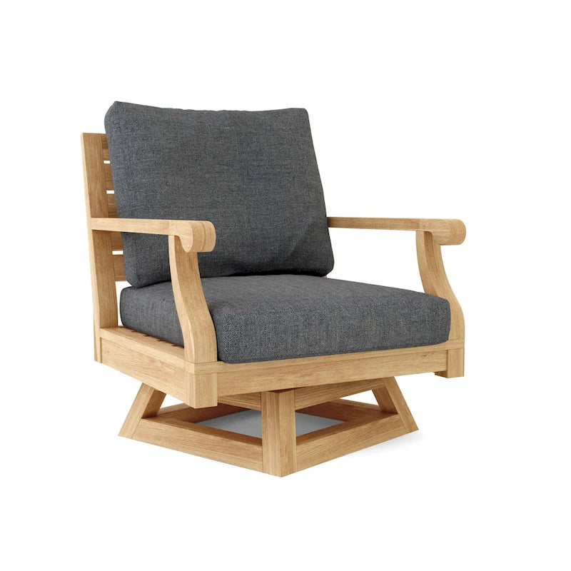 Riviera Swivel Armchair with Cushion