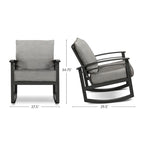 Stanford Cushion Sunbrella Rocking Lounge Chair