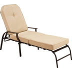 AECOJOY adjustable Outdoor Chaise Patio Lounge Chair (Set of 2)