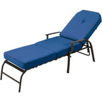 AECOJOY adjustable Outdoor Chaise Patio Lounge Chair (Set of 2)