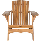 SAFAVIEH Outdoor Filipina Acacia Wood Adirondack Chair - 30W x 32D x 37H