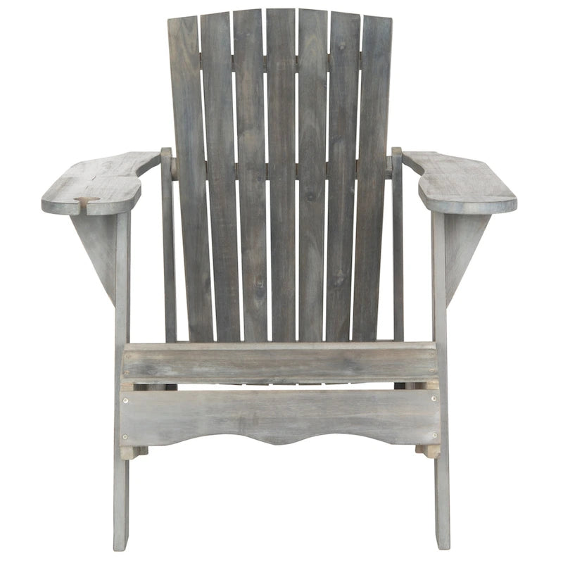 SAFAVIEH Outdoor Filipina Acacia Wood Adirondack Chair - 30W x 32D x 37H