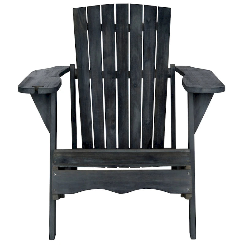 SAFAVIEH Outdoor Filipina Acacia Wood Adirondack Chair - 30W x 32D x 37H