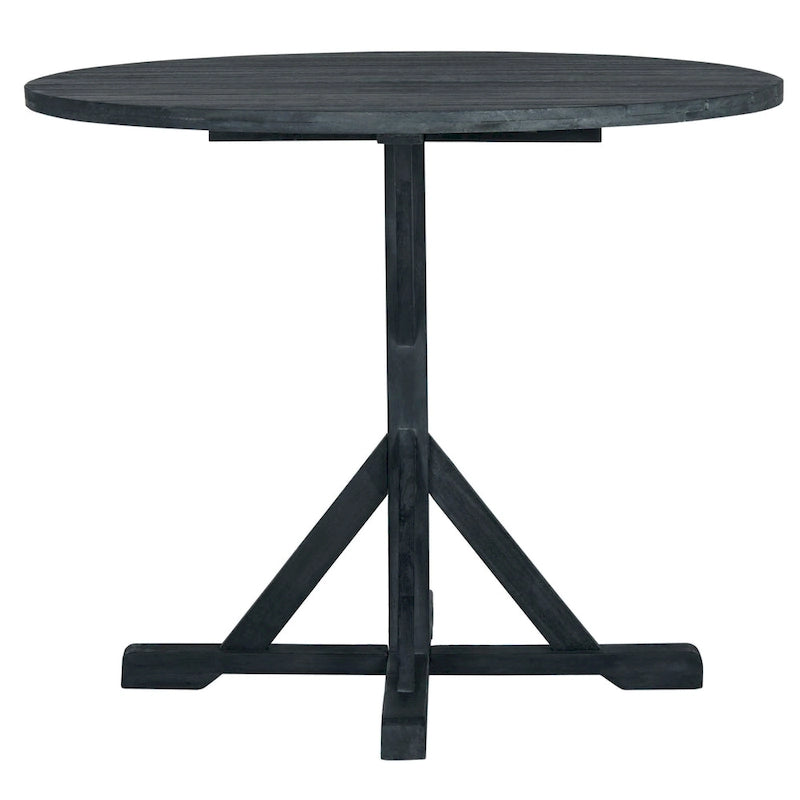 SAFAVIEH Outdoor Shile Round Table - 35Wx35Dx29H