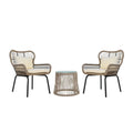 Southport 3-piece Outdoor Conversation Set by Christopher Knight Home