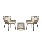 Southport 3-piece Outdoor Conversation Set by Christopher Knight Home
