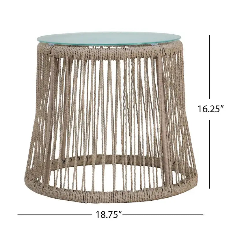 Southport 3-piece Outdoor Conversation Set by Christopher Knight Home