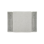 Signature Design by Ashley Seton Creek Gray Outdoor Ottoman with Cushion - 35.13  W x 24.5  D x 19  H