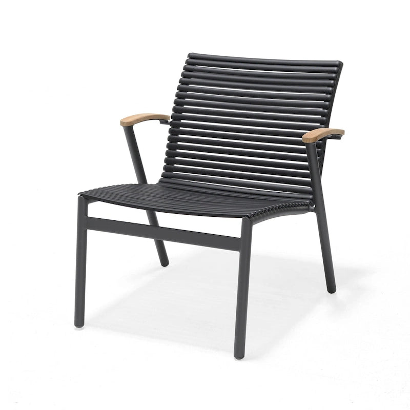 Amazonia FSC Certified Teak and Aluminum 2pc Lounge Set