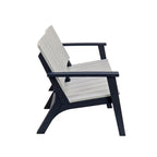 Berkley Collection 4-Piece All-Weather Wood Finish Conversation Set by National Tree Company