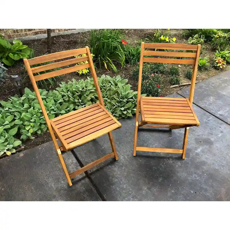 Royal Fiji Folding Patio Dining Chair (Set of 2)