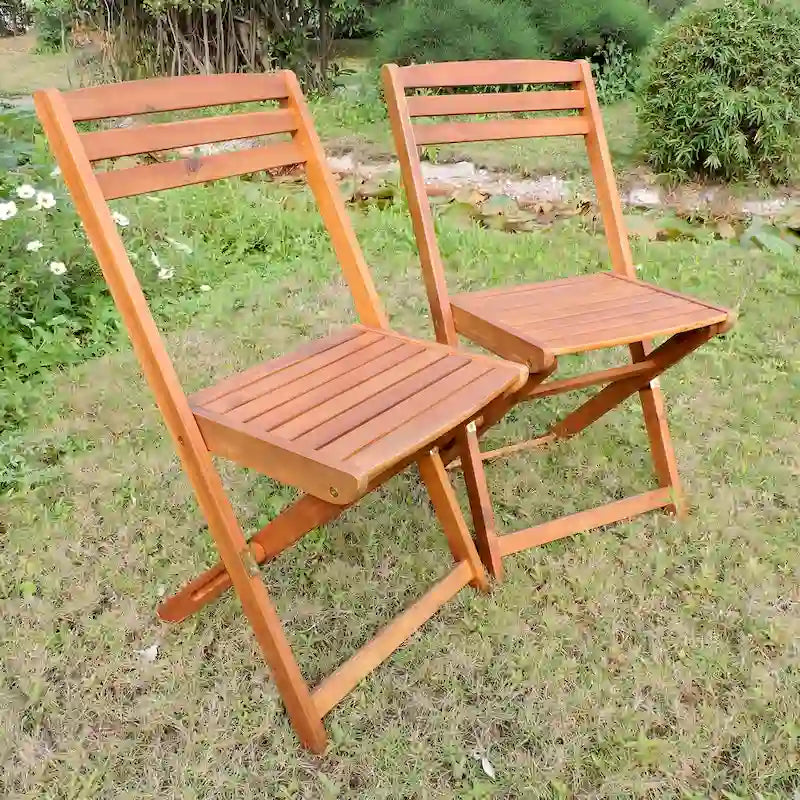 Royal Fiji Folding Patio Dining Chair (Set of 2)