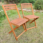 Royal Fiji Folding Patio Dining Chair (Set of 2)