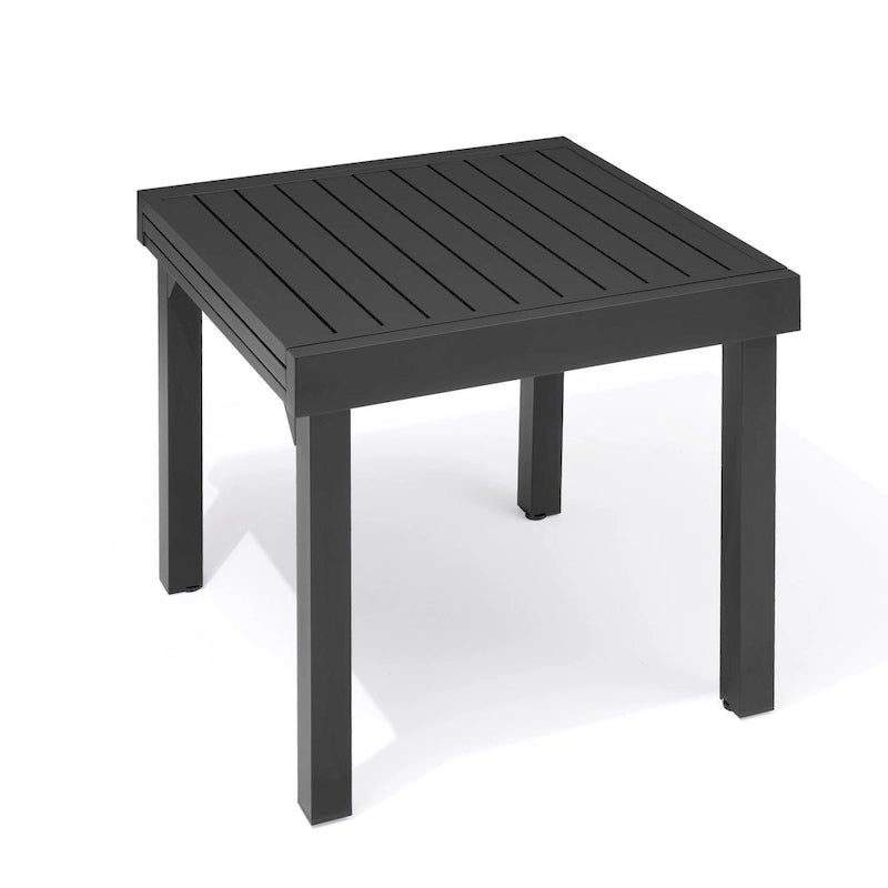 Pellebant Outdoor Extendable Patio Dining Table - 63  / 31.5  (L) x 31.5  W x 29.5  H