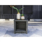 Elite Park Square Outdoor End Table - 23 W x 23 D x 23 H