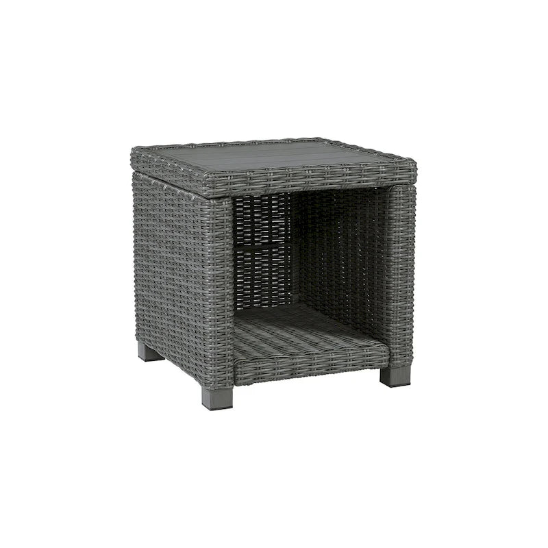 Elite Park Square Outdoor End Table - 23 W x 23 D x 23 H