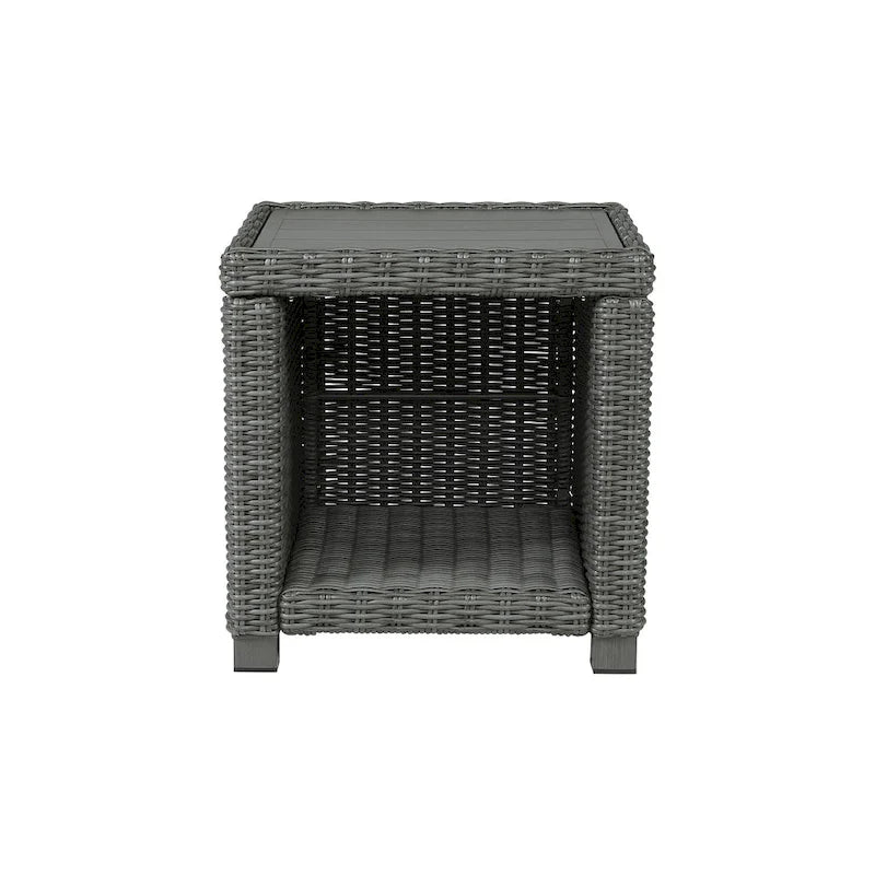 Elite Park Square Outdoor End Table - 23 W x 23 D x 23 H