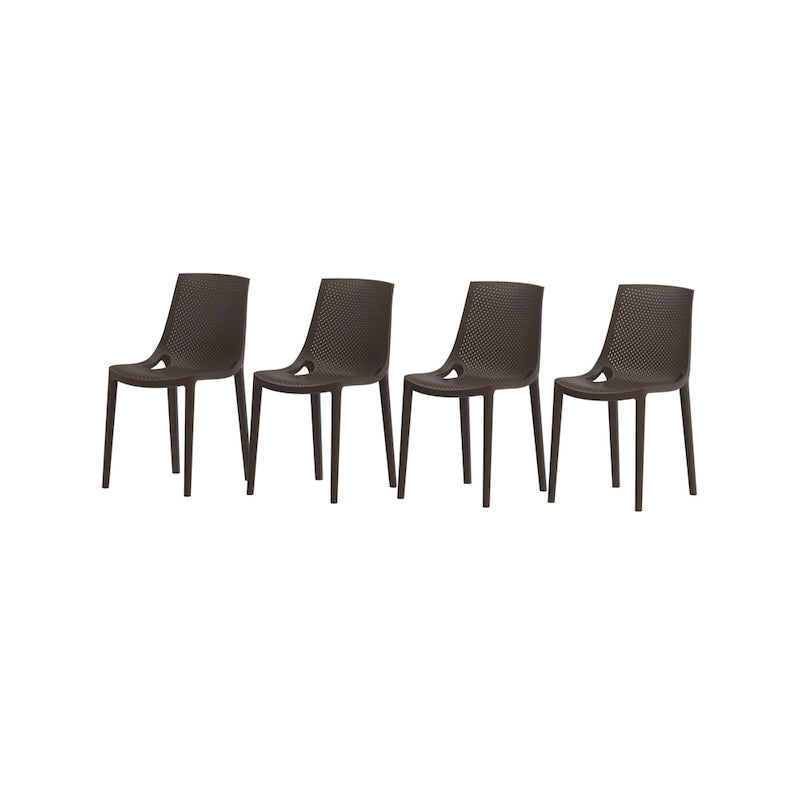 Amazonia Naples 9pc FSC Certified Wood Outdoor Patio Dining Set