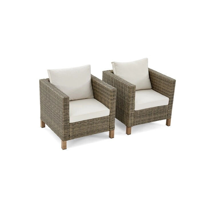 6 Piece Sectional Seating Group with Cushions