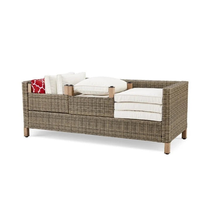 6 Piece Sectional Seating Group with Cushions