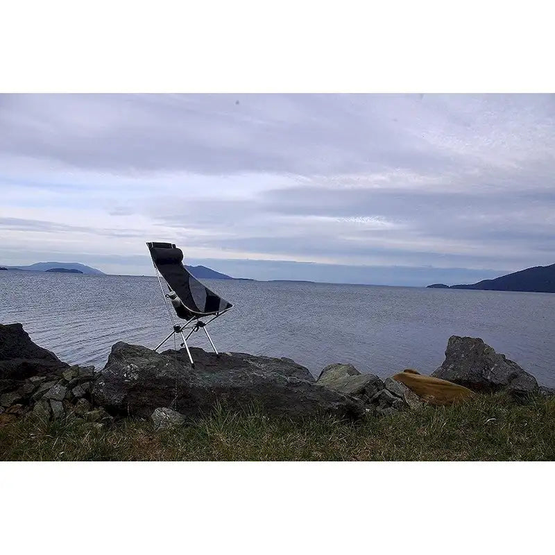 Camping Chair, Backpackable Chair, High Back Foldable Chair, Compact, Heavy-Duty w/Headrest Pillow for Outdoor, Hiking, Travel